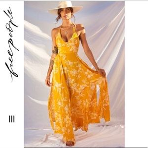 Free People little Printed Maxi Dress